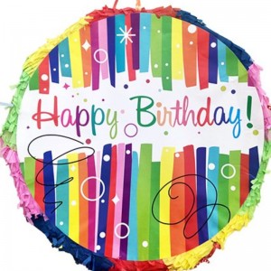Pinata di carta di compleanno